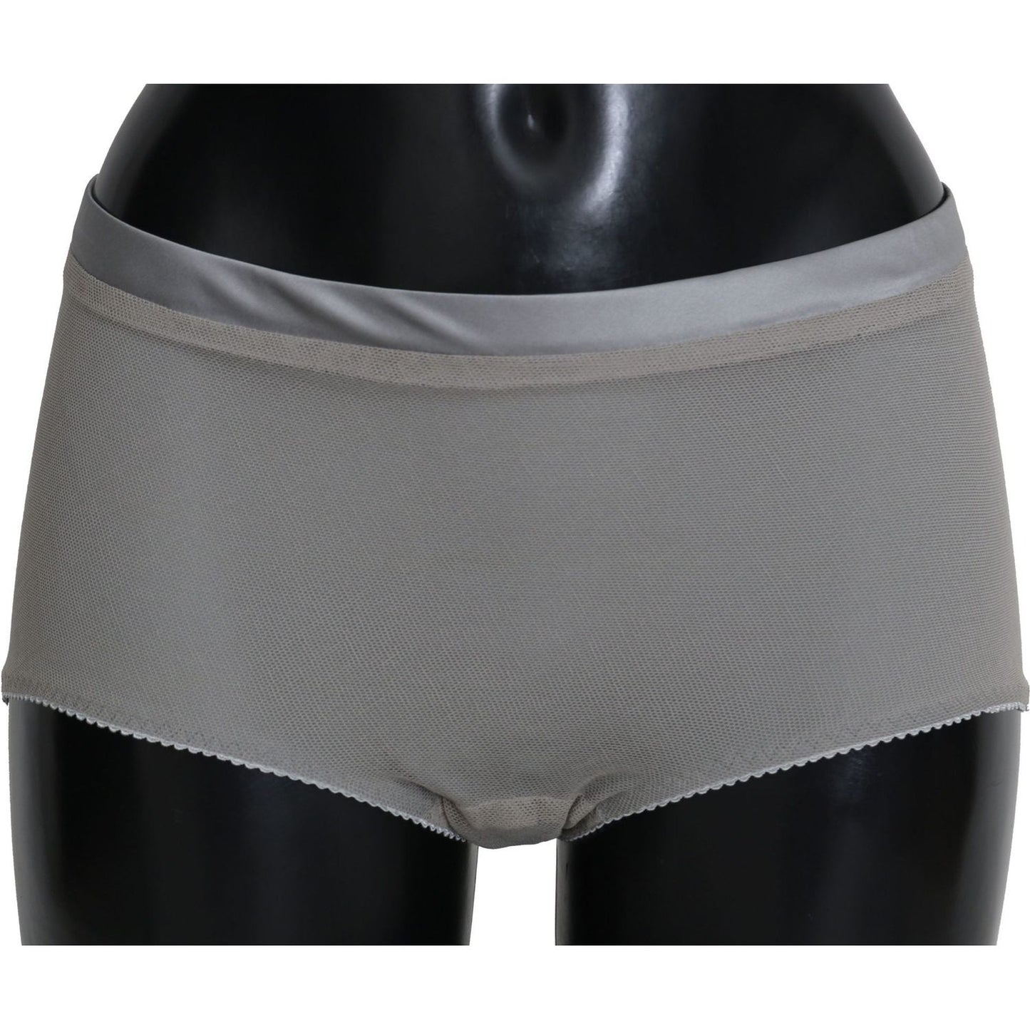 Dolce & Gabbana Underwear Silver With Net Silk Bottoms Dolce & Gabbana