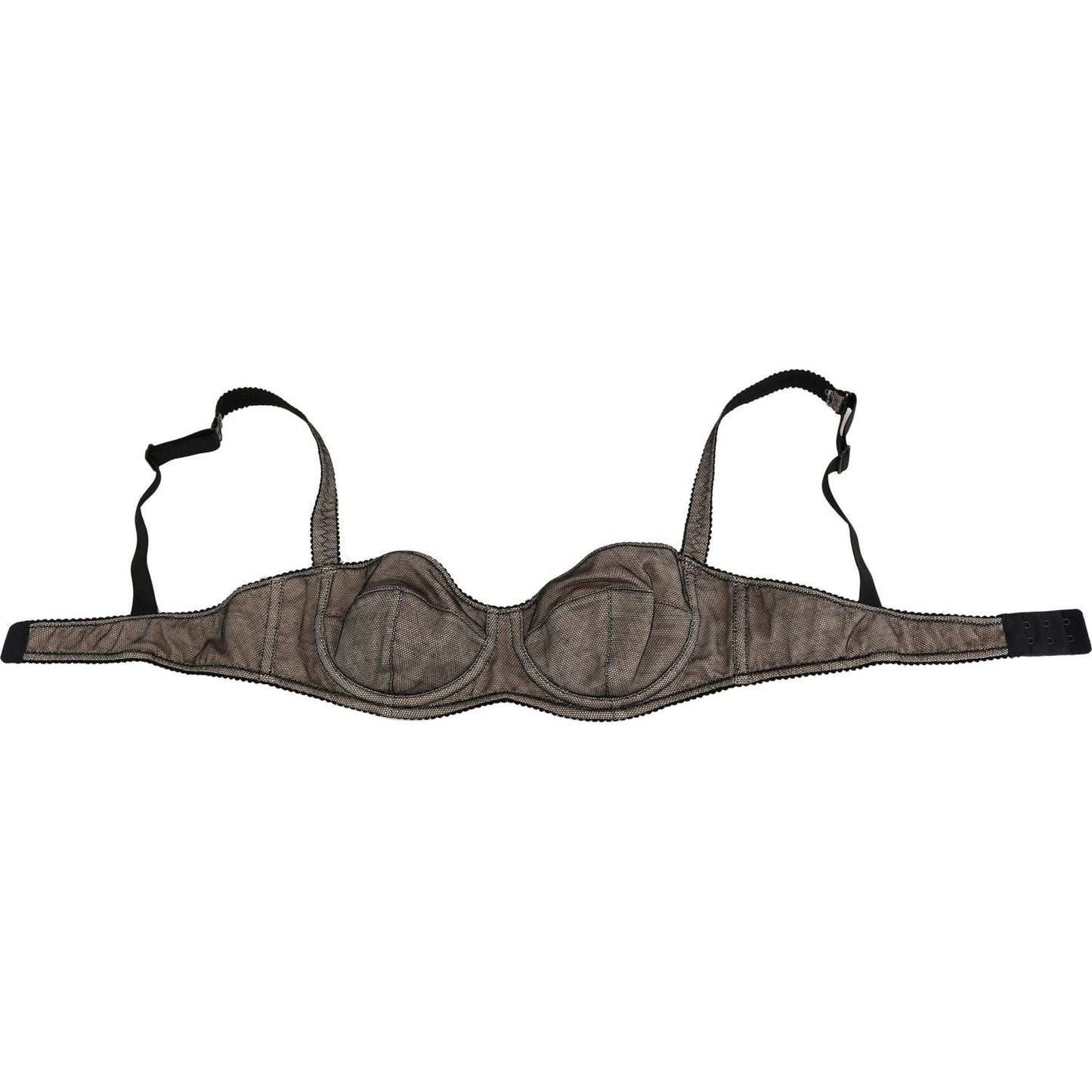 Dolce & Gabbana Elegant Brown Stretch Bra Womens Underwear Dolce & Gabbana