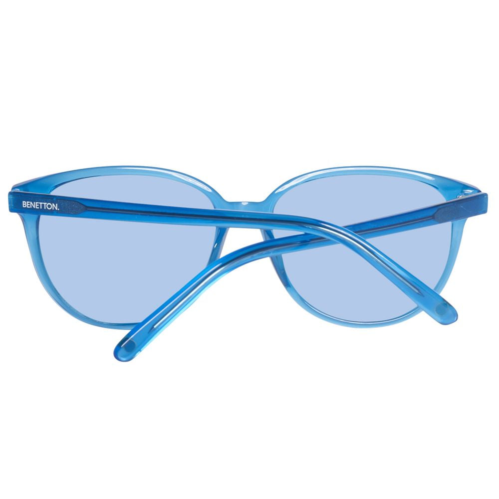 Benetton Blue Plastic Sunglasses