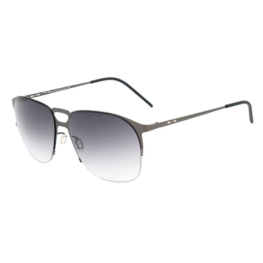 Italia Independent Gray Metal Sunglasses