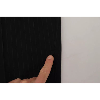 Dolce & Gabbana Black CottonStretch Loose DenimTrouser Jeans