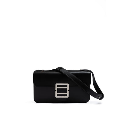 Ambush Black Leather Crossbody Bag Ambush