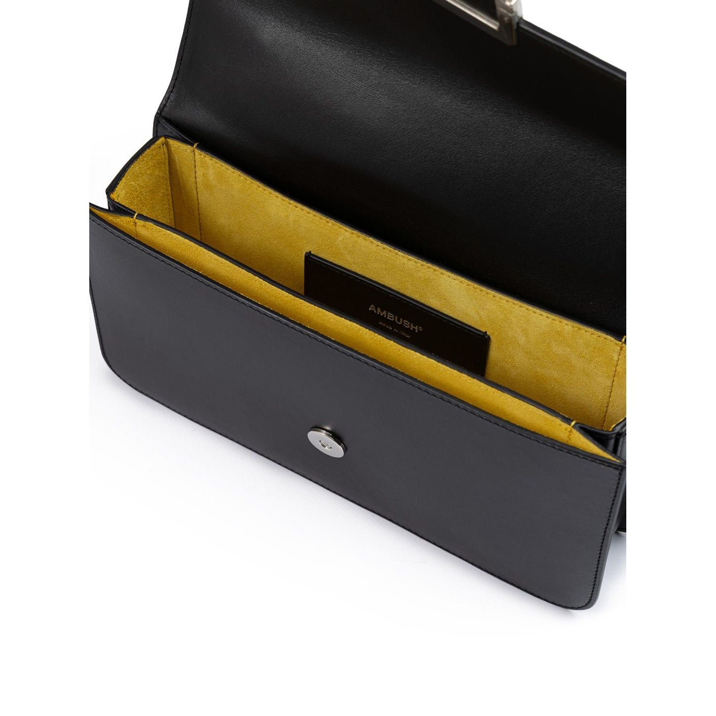 Ambush Black Leather Crossbody Bag Ambush