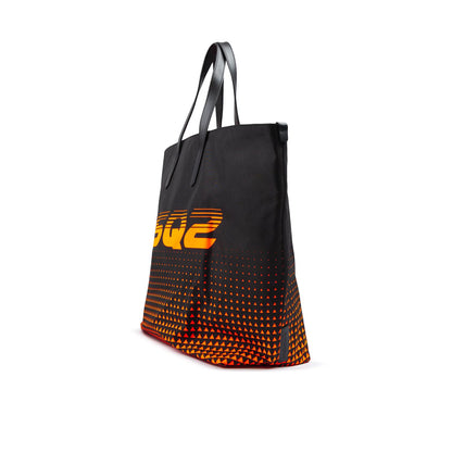 Dsquared² Bicolour Polyester Logo Shopping Bag Dsquared²