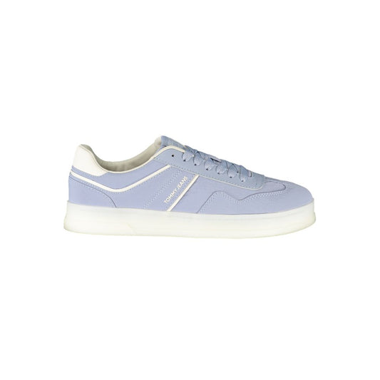 Tommy Hilfiger Blue Leather Women Sneaker