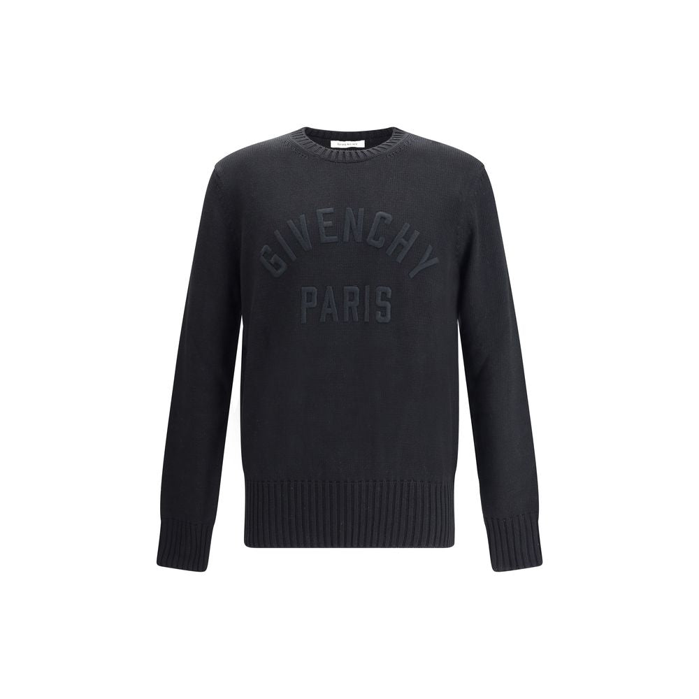 Givenchy Black Cotton Sweatshirt Givenchy