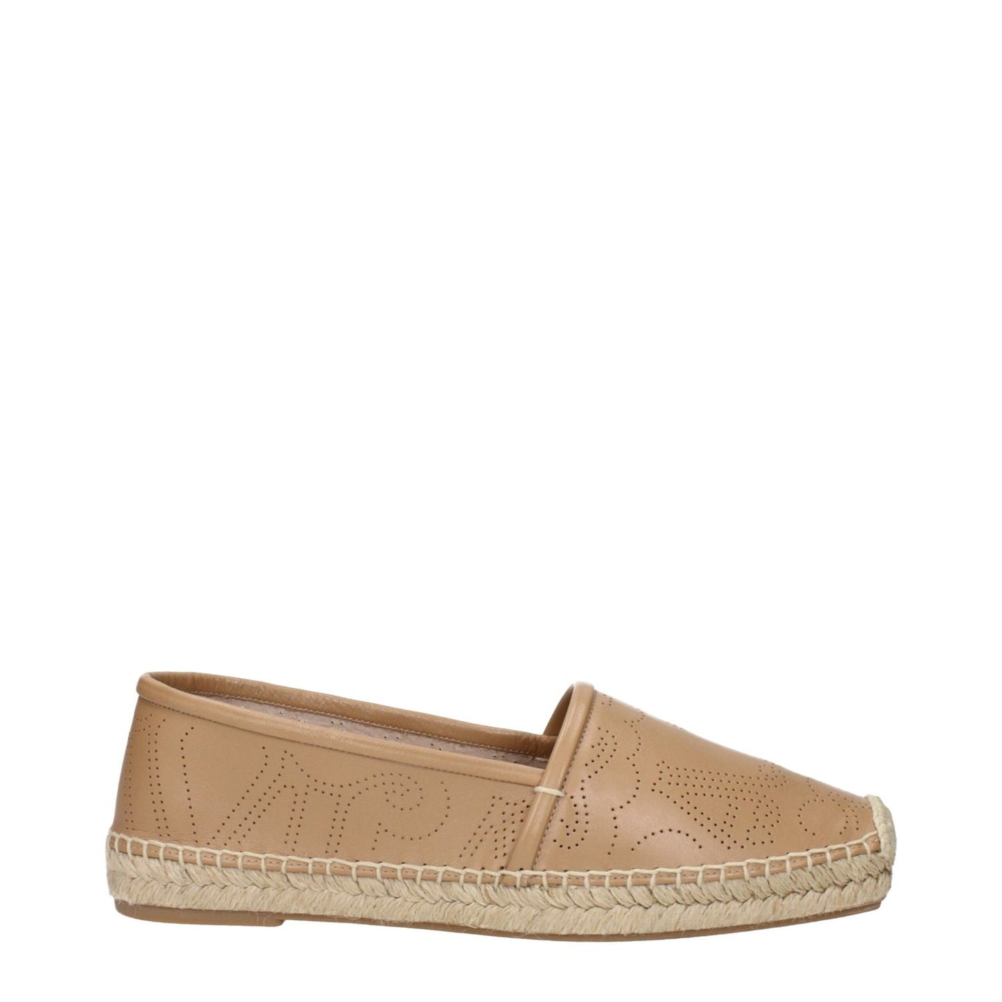 Max Mara Brown Leather Espadrilles