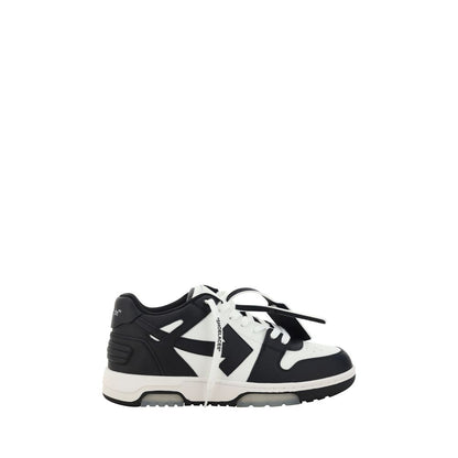 Off-White Black Rubber Low Top Sneakers