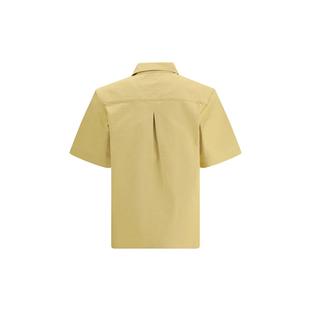 Casablanca Cream Cotton Shortsleeve Shirt