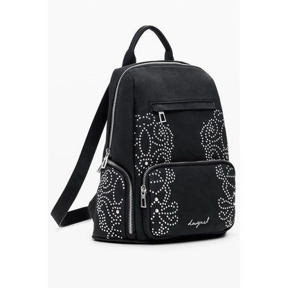 Desigual Black Polyurethane Women's Backpack