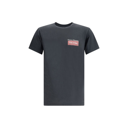 Margiela Black Cotton T-Shirt
