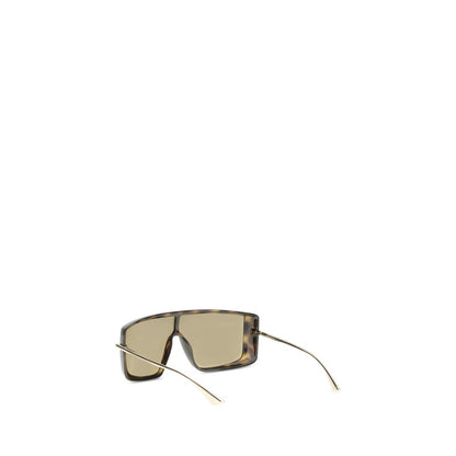 Alexander McQueen Brown Acetate Sunglasses