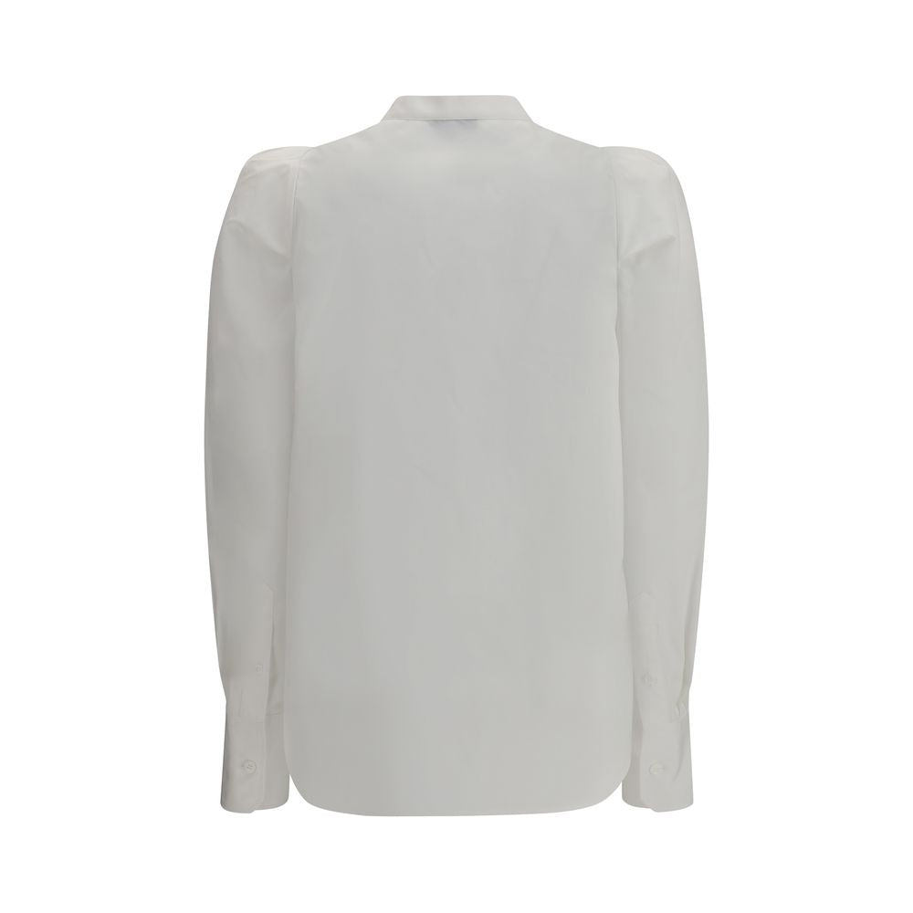Alexander McQueen White Cotton Dress Shirt