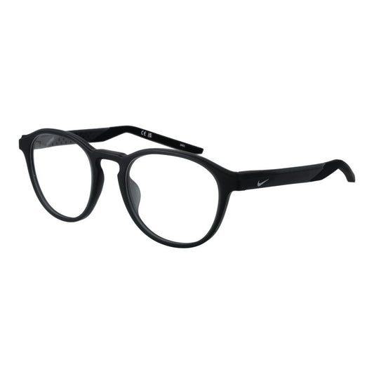 Nike Black Stainless Steel Glasses (Frames) Nike