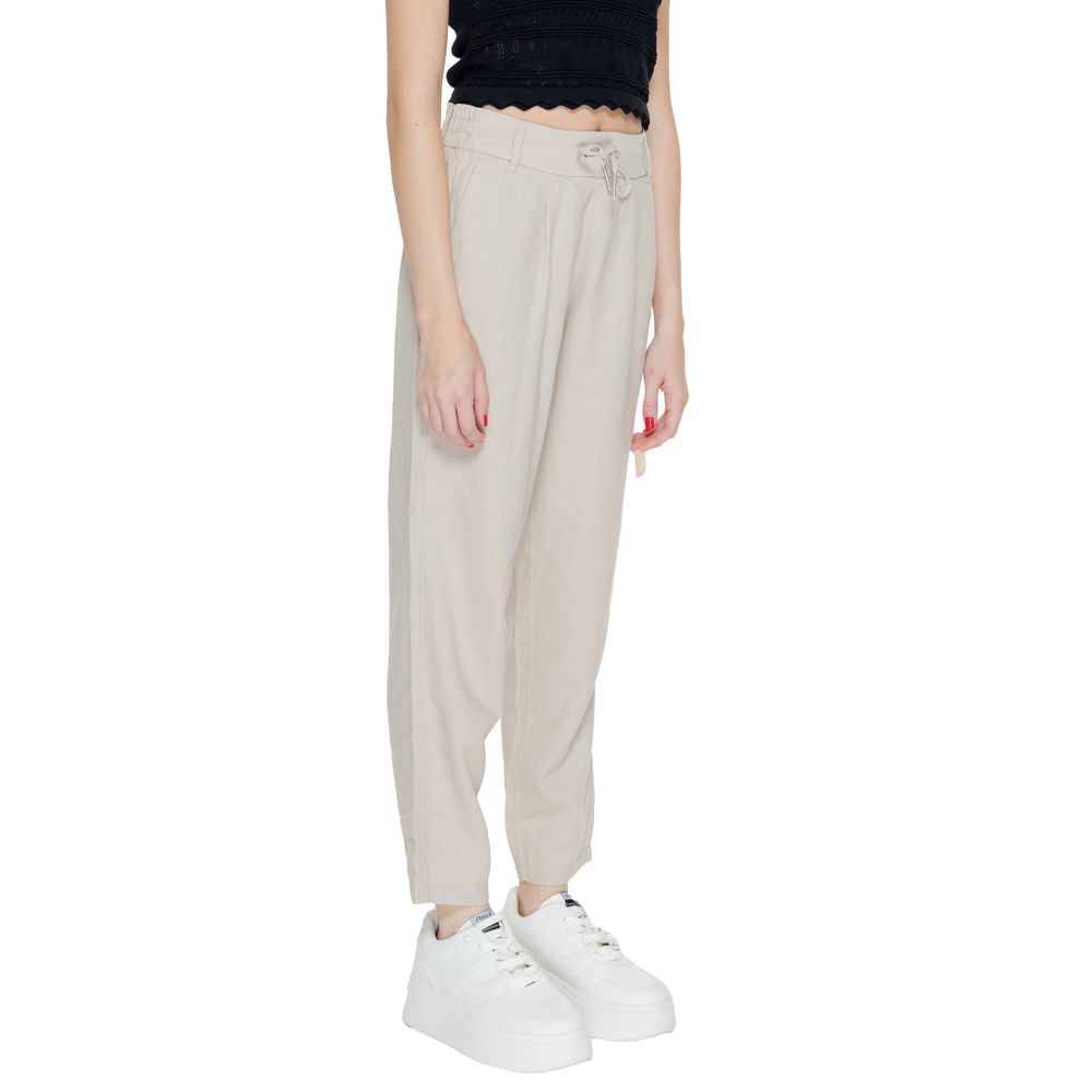 Only Beige Linen Casual Pants 1728,71956299936,Beige,Casual Pants - Pants - Clothing,Clothing,L/32,M/32,New with tags,Only,Pants - Clothing,Women