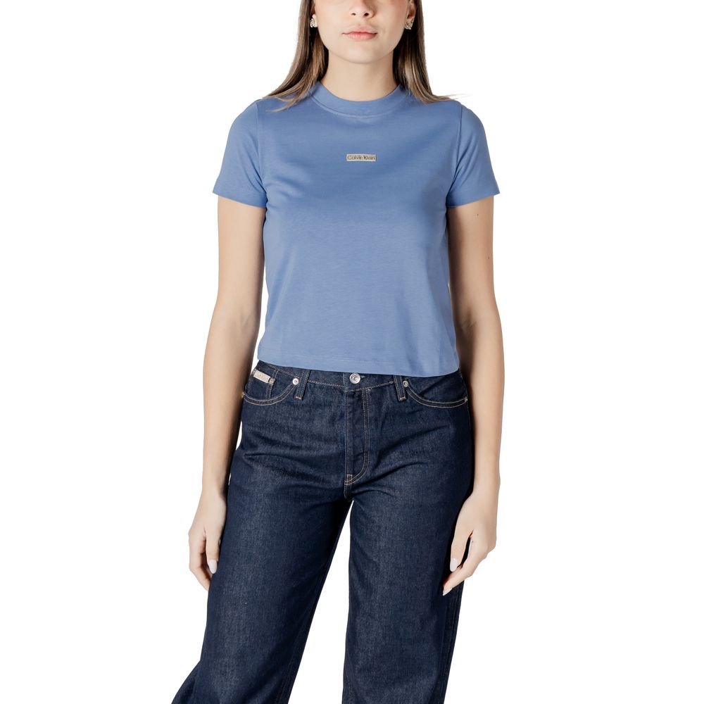 Calvin Klein Jeans Light Blue Recycled Cotton Sportswear