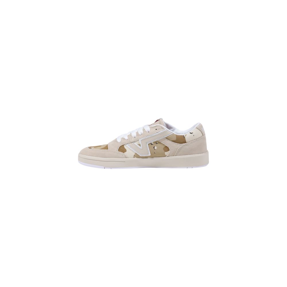 Vans Beige Suede Leather Low Top Sneakers Vans