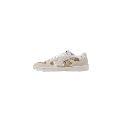 Vans Beige Suede Leather Low Top Sneakers Vans