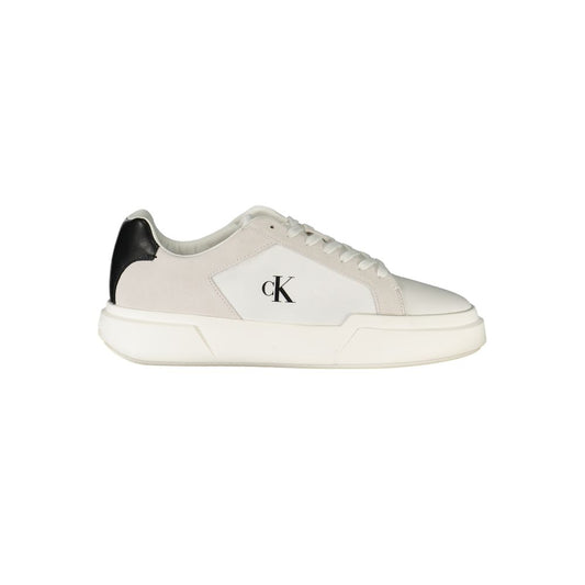 Calvin Klein Bianco Leather Men Sneaker