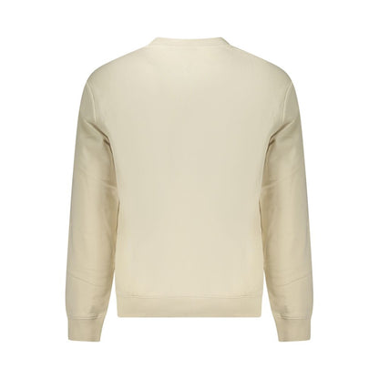 Napapijri Beige Cotton Men Sweatshirt