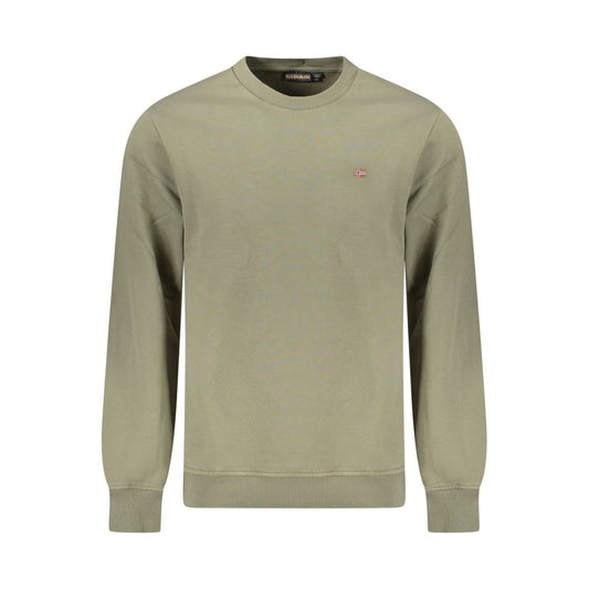 Napapijri Verde Cotton Men's Sweatshirt