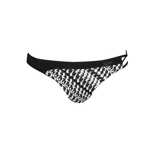 Karl Lagerfeld Black Polyamide Women Swim Brief