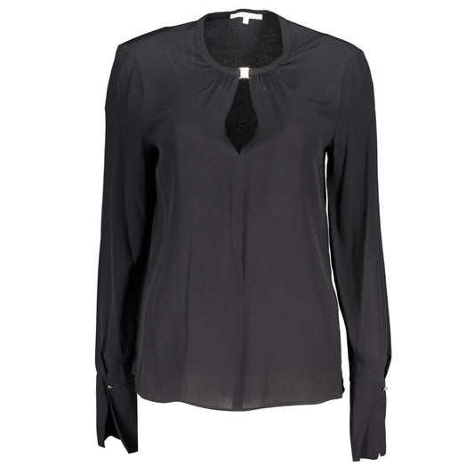 Patrizia Pepe "Black Viscose Women's Blouse"