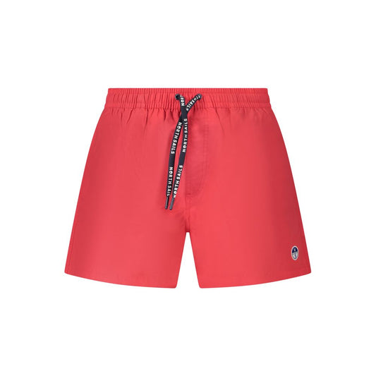 North Sails Red Nylon Men's Swim Trunk