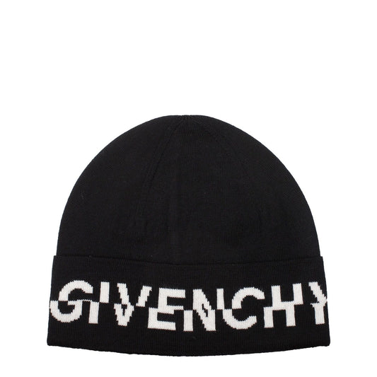 Givenchy Black Wool Beanie