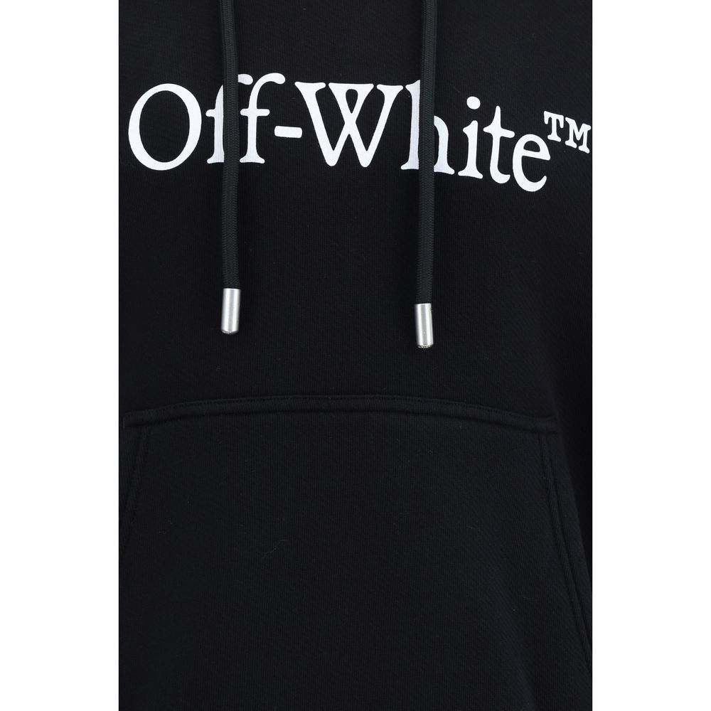 Off-White Black Cotton Sweatshirt Off-White