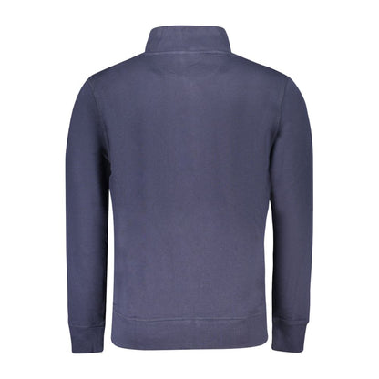 North Sails Blue Cotton Men's Sweatshirt