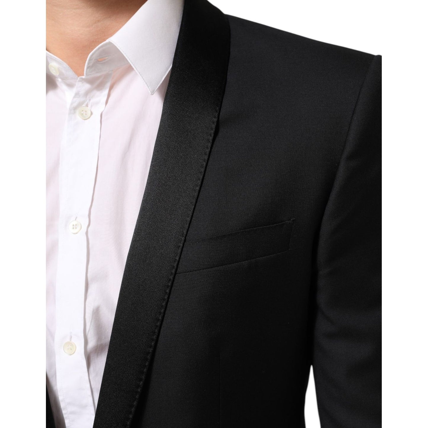 Dolce & Gabbana Black GOLD 1 Button Suit Jacket Men Blazer