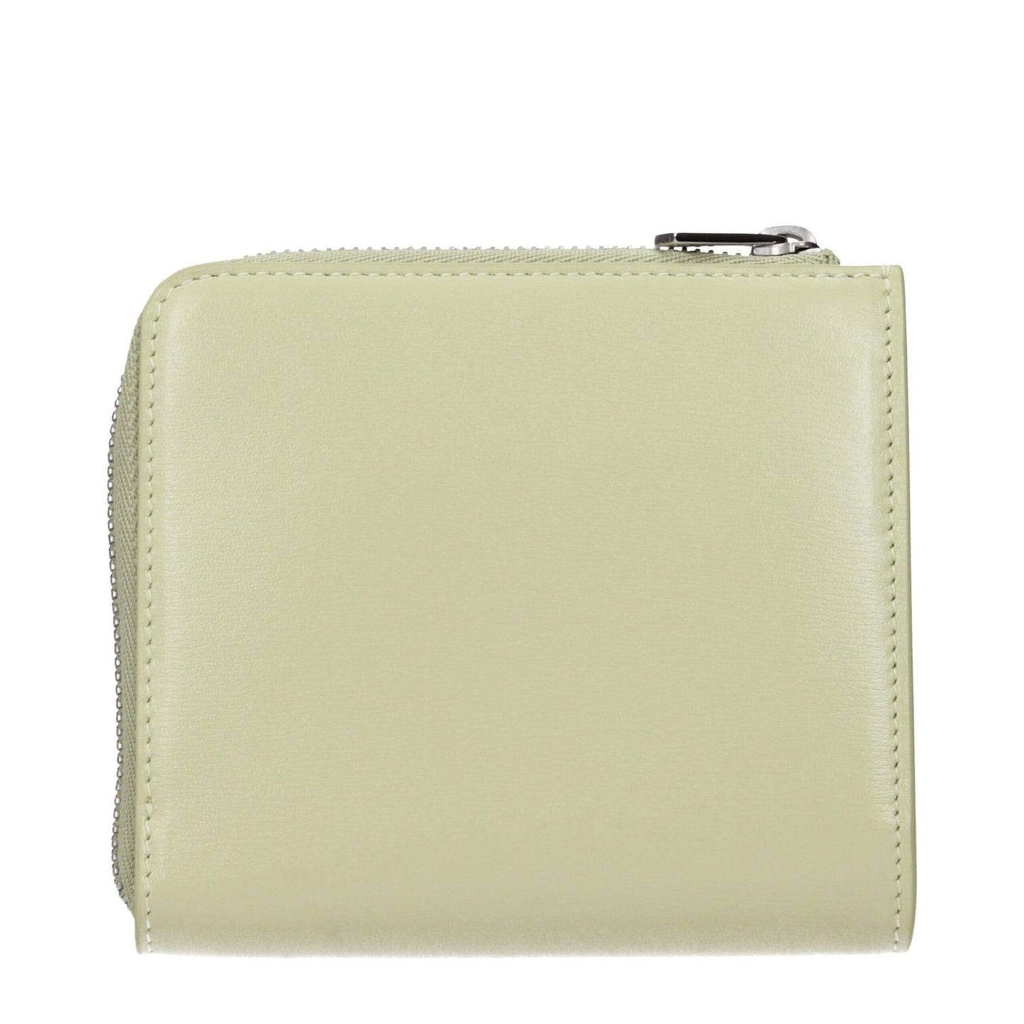 Jil Sander Green Leather Wallet