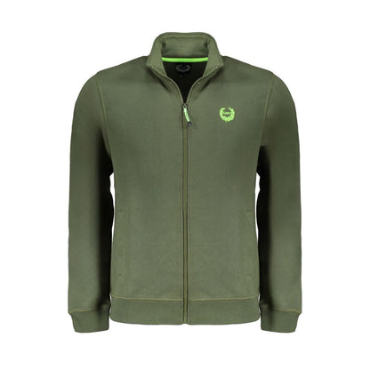 Gianmarco Venturi Verde Cotton Men Sweatshirt