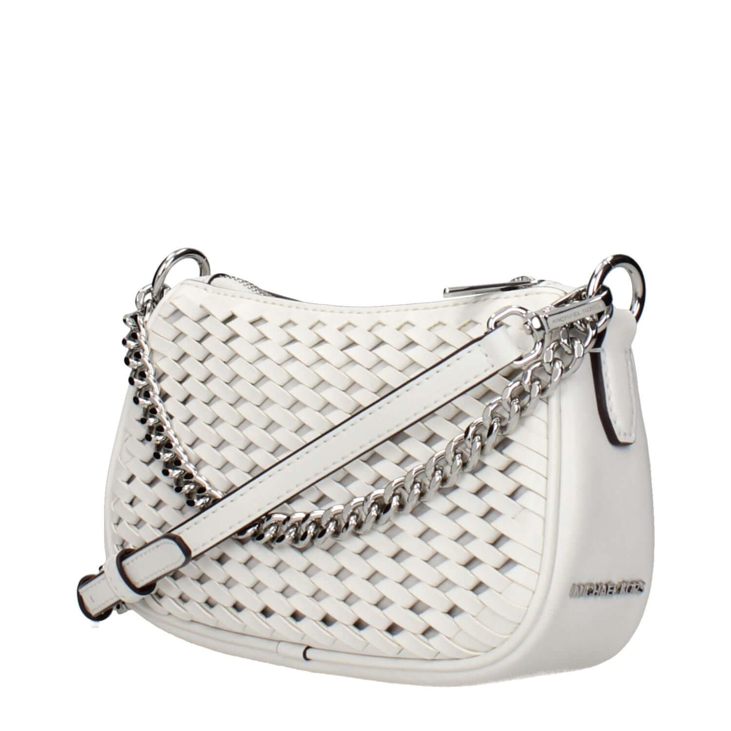 Michael Kors White Leather Handbag