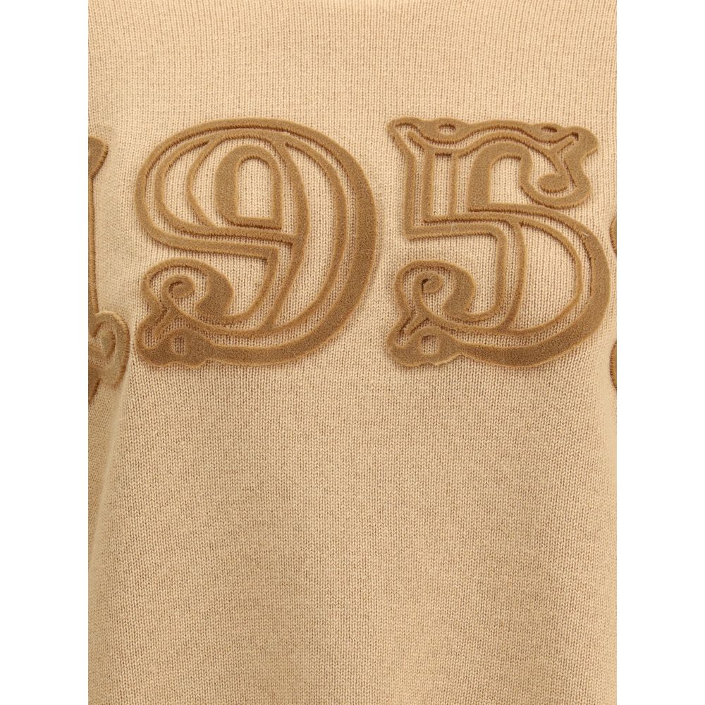 Max Mara Beige Wool Sweatshirt