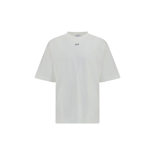 Off-White White Cotton T-Shirt