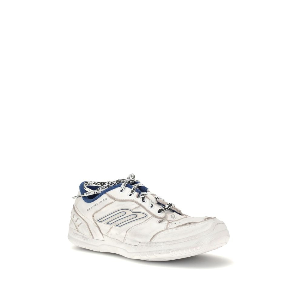 Balenciaga Gray Polyester Athletic Sneakers