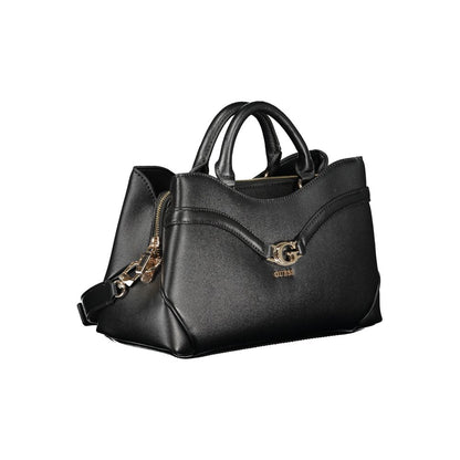 Guess Jeans Black Polyurethane Women's Bag