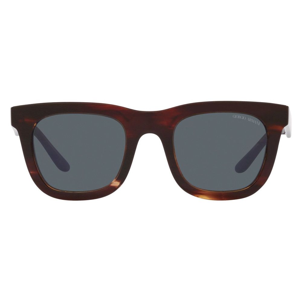 Giorgio Armani Brown Acetate Sunglasses