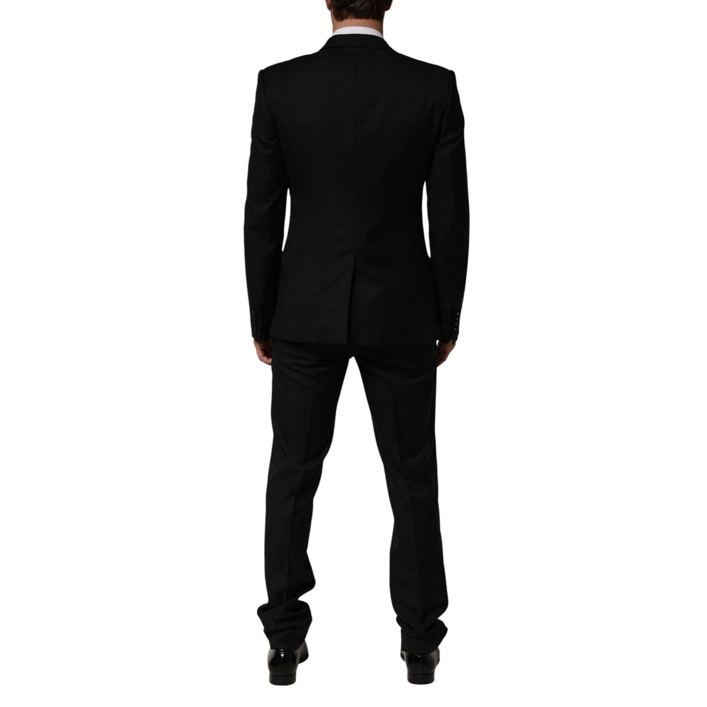 Dolce & Gabbana Black 2 Buttons Jacket Formal 2 Piece Suit