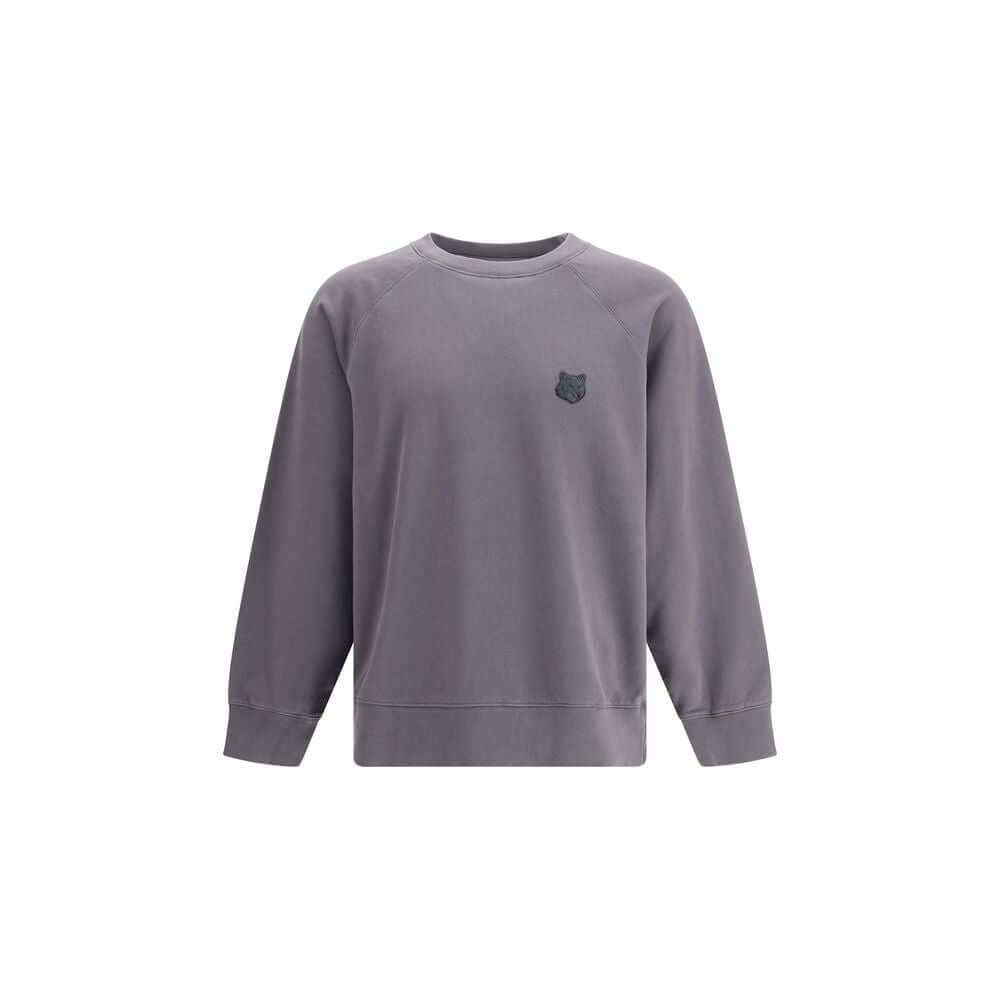 Maison Kitsuné Gray Cotton Sweatshirt