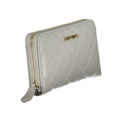 Valentino Gray Polyethylene Wallet