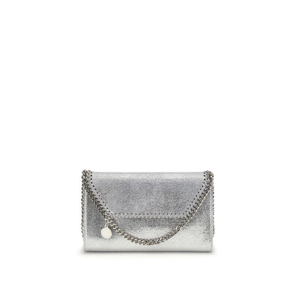 Stella McCartney Silver Polyester Shoulder Bag