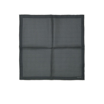 Tom Ford Green Silk Pocket Square