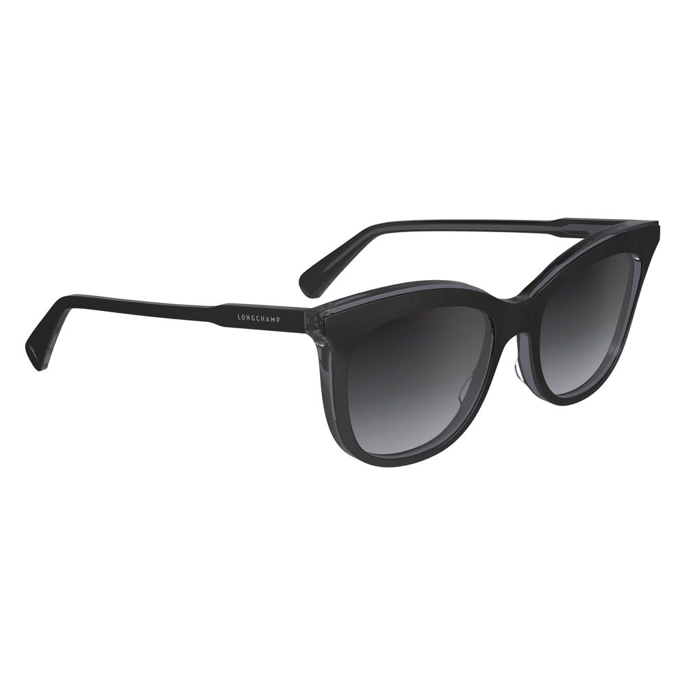 Longchamp Black Acetate Sunglasses