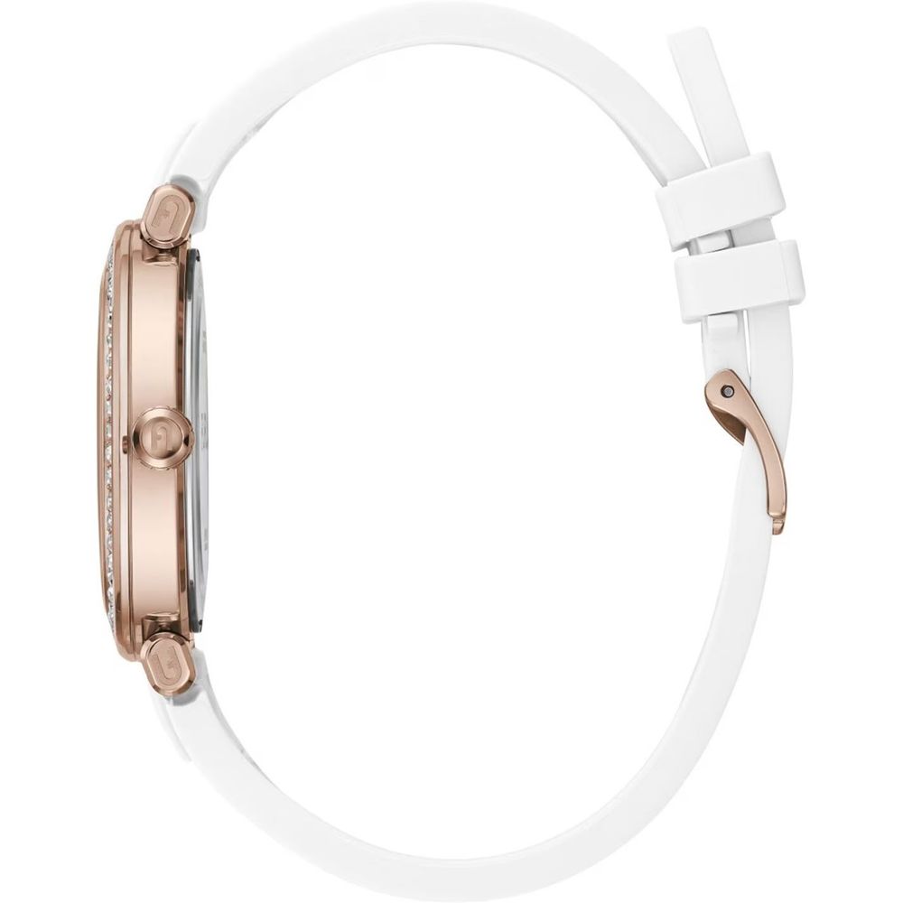 Furla White Synthetic Dress Watch
