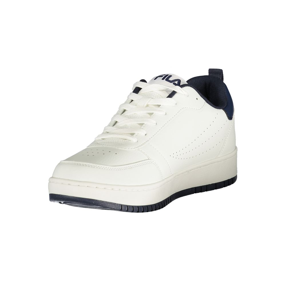 Fila White Polyurethane Men Sneaker 1728,67403481248,Athletic - Sneakers - Shoes,EU41/US8,EU42/US9,EU43/US10,EU44/US11,EU45/US12,EU46,Fila,Men,New with tags,Shoes,Sneakers - Shoes,White