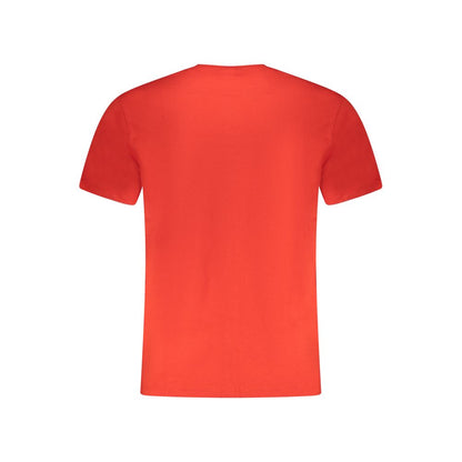 Calvin Klein Rosso Cotton Mens T-Shirt