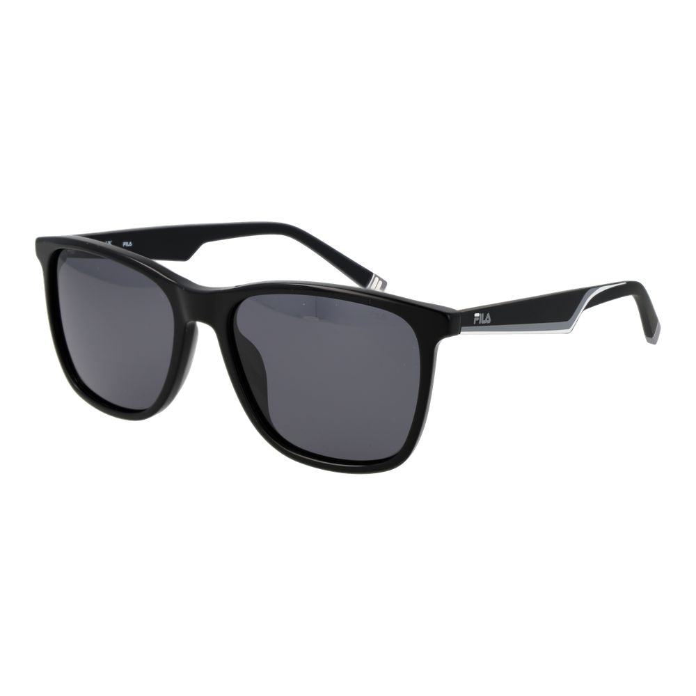 Fila Black Plastic Sunglasses